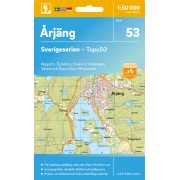 53 Årjäng Sverigeserien 1:50 000
